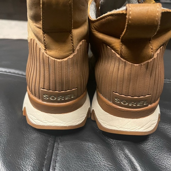 $169 SOREL Kinetic Caribou Snow winter tan gray Boot Sz 10 - Picture 12 of 15